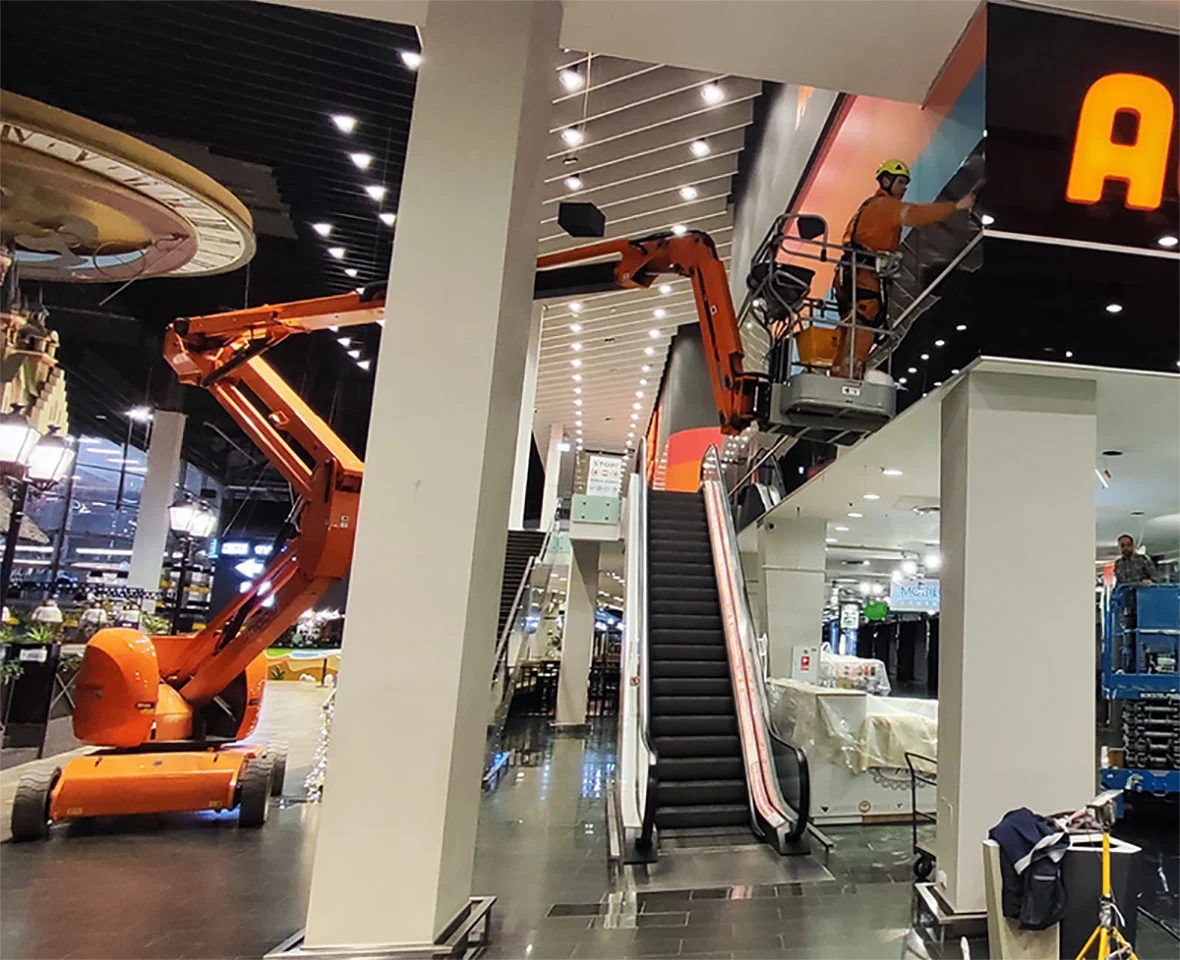 Reklamų montavimo paslaugos Reklamų montavimo paslaugos